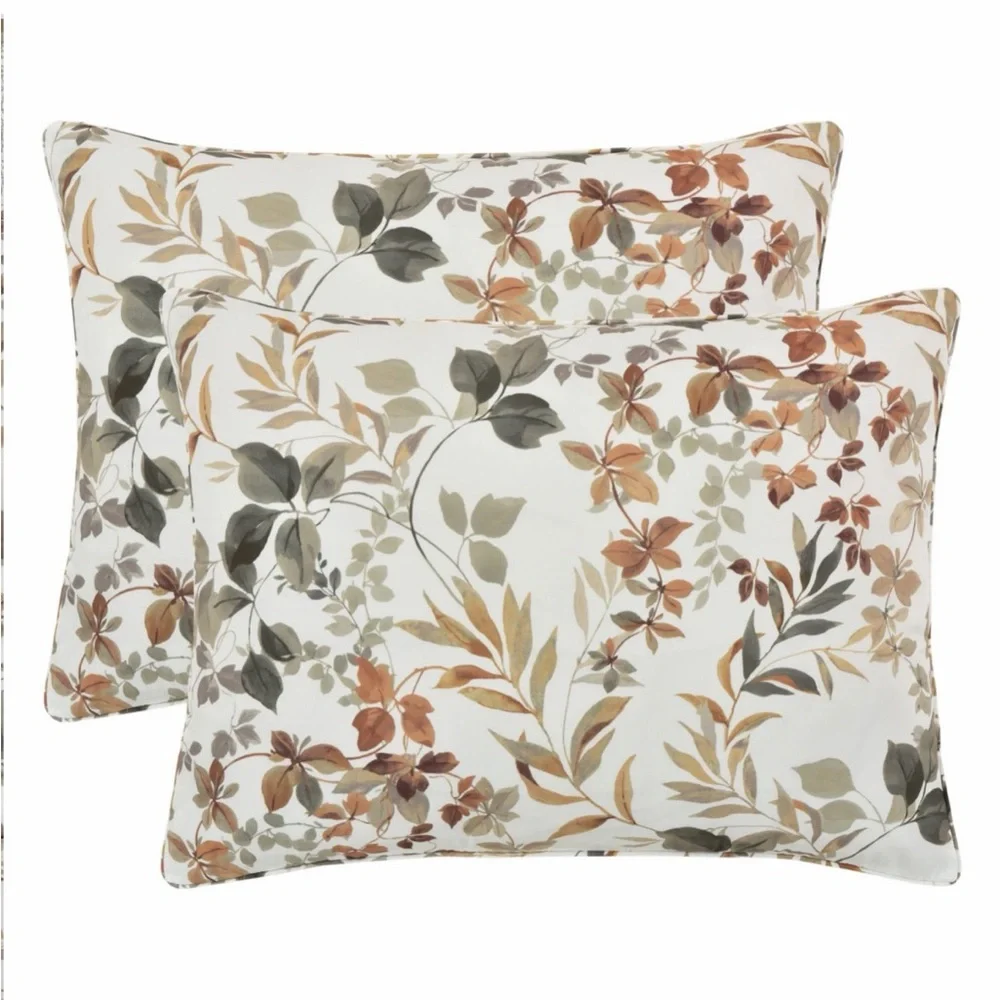 Royal Court Evergreen 4 Pc Floral Midweight Comforter Set Sz Cal-King NEW